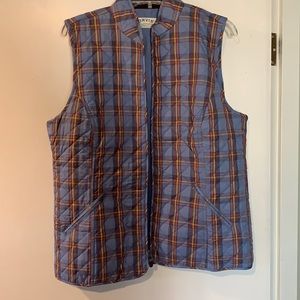 Plaid vest